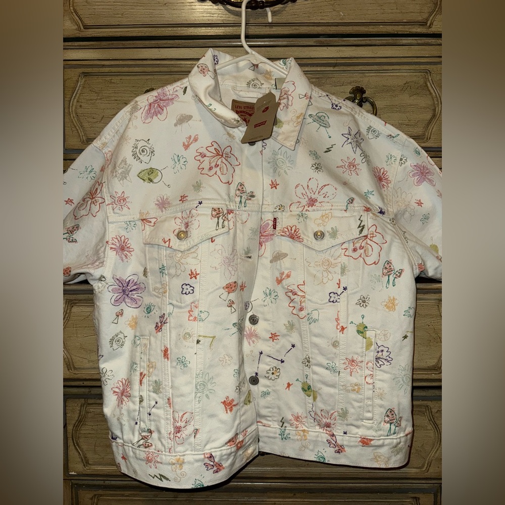 Women’s Levi’s Floral 90’s Cotton Trucker Jacket